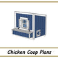 4x5 Chicken Coop Plans-TriCityShedPlans